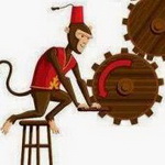 تست هوش تصویری: میمون بازیگوش و  چرخ دنده ها!