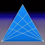 تست هوش: مثلث ها را بشمارید.